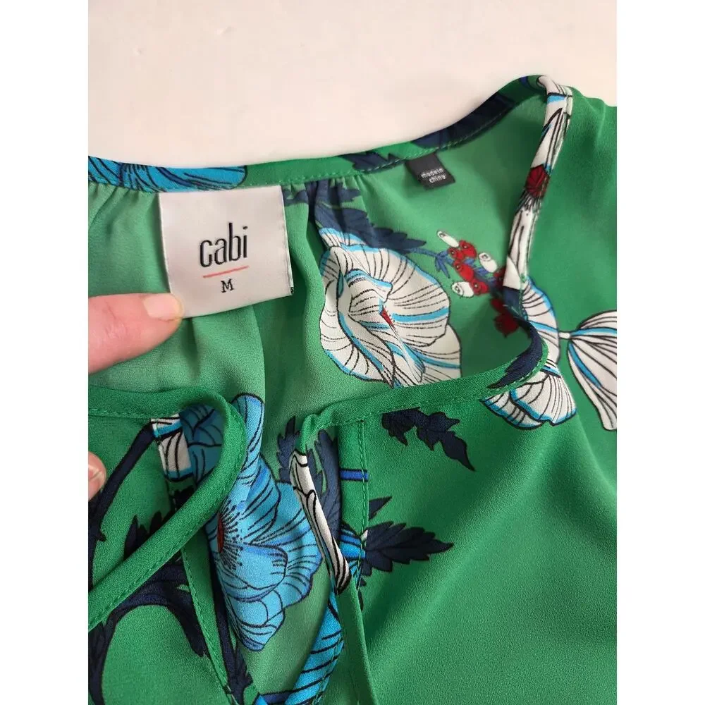 CAbi Lot of 5 Sleeveless Womens Tops Medium Lightweight Summer - Picture 13 of 15